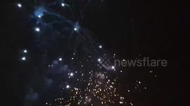 Fireworks light up the sky over Flackwell Heath and look fantastic