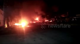 Sierra Leone explosion: Scores dead after Freetown oil tanker collision