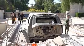 Iraqi PM drone attack: Video shows heavy damage to car and property