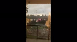 Canada: Debris Sent Flying Amid A Tornado Watch In Vancouver