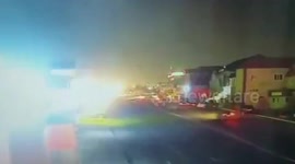 Suspected gas explosion destroys cafe in Kazakhstan