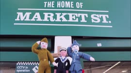 Remembrance crocheted post box toppers in Kent, UK