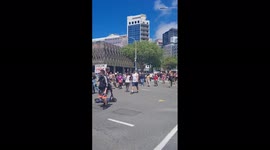 New Zealand: Thousands Of Anti-Vax Mandate Protesters March In Wellington 2