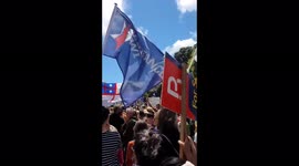 New Zealand: Thousands Of Anti-Vax Mandate Protesters March In Wellington 3