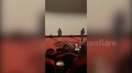 Moment cast of Marvel's Eternals surprise fans at premiere screening