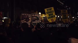 Jewish and Palestinian students lead anti-Israeli protest in London