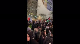 UK: Pro-Palestine Activists Protest Israeli Ambassador Appearance At London School Of Economics Event