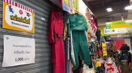 Shop sells Squid Game suits and masks in Thailand