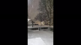 Heavy snow coming to Winnipeg, Canada