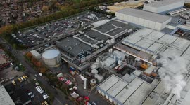 Emergency services rush to Walkers Crisps factory in Leicester after huge fire