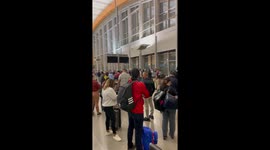 RDU Airport Terminal 2 Power Outage Nov12,2021. Travel delays