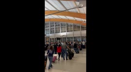 RDU Airport Terminal 2 Power Outage Nov12,2021. Travel delays.