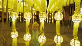 Thailand opens up to international tourists at Chiang Mai Festival of Lights