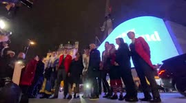 3-2-1! London Mayor Sadiq Khan counts down start of West End Xmas lights in London