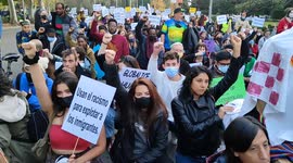 The anti-racist movement manifests itself in the face of the increase  in violence and hate speech in Madrid on 13rd November, 2021. The protest seeks to generate a broad social base that stops the normalization of the messages of the far right.