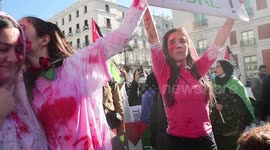 La comunidad saharaui se manifiesta en Madrid en favor de los derechos humanos