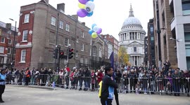 Representatives from the State Bank of India participates in the Lord Mayor's Show 2021