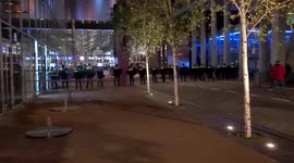 Netherlands: Protesters Against COVID Measures Clash With Police In The Hague 2