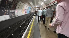 Party In oxford Street Station