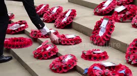 Large crowds attend Manchester Remembrance Sunday ceremony