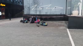 Migrants overwhelm the capital of Belarus as the situation at the Belarusian-Polish border is escalating