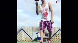 'TWO epic fails with ONLY ONE basketball trick shot attempt *Try Not to Laugh*'