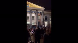 Netherlands: Hundreds Gather In Leeuwarden To Protest Against Newly-Imposed Lockdown