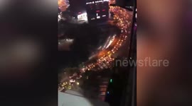 Taxi drivers hold strike over reduced income amid virus flare-up in southwestern China