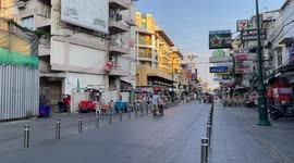 Tourists trickle back to Thailand’s Khao San Road backpacker district