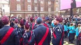 Thousands pay tribute to the Armed Forces during Remembrance Sunday service 2021