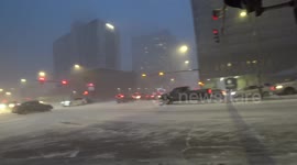 November 16th, 2021 Blizzard Walk Downtown Regina