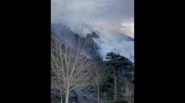 US: Kruger Rock Fire Breaks Out Near Rocky Mountain National Park