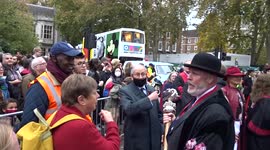 Lord Mayor's Show 2021 - Royal Marines, Sea Cadets, CCA Art Bus, Spectacle Makers and Hertfordshire Show Band