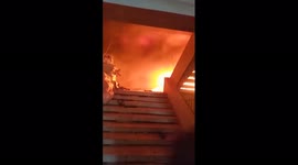 Devastating blaze breaks out at Karachi’s Victoria Market