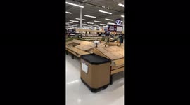 Grocery store shelves cleared as floods devastate British Columbia