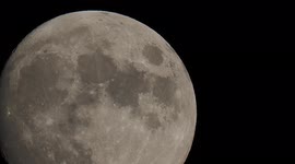 Nearly full moon wows UK stargazers ahead of Friday's partial eclipse