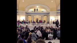 Supporters of Oklahoma death row inmate demand clemency at state capitol