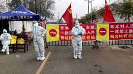 China COVID-19 paramedics dance when local children send thank-you cards
