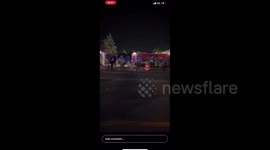 US: Armed Security Force Outside Oklahoma Governor’s Mansion During Protest Against Julius Jones’ Execution