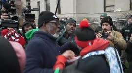 Arrests made as scuffles break out outside Kenosha courthouse amid Rittenhouse trial