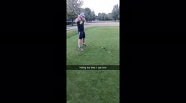 Terrible golf swing