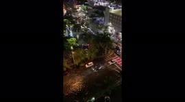 US: Roads Submerged After Heavy Rain In Parts Of Miami-Dade County, Florida