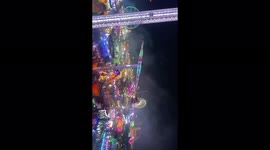 Hull fair scenes from one of the many rides