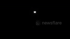Nov 2021 Near-Total Lunar Eclipse Dazzles Skygazers In Europe, Americas, Asia-Pacific