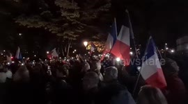 France: Hundreds Join Protest Over Austria’s New COVID19 Restrictions Outside Austrian Embassy In Paris