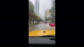 US: Street Flooding Continues In Southern Florida