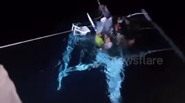 Nine rescued and one missing after boat capsizes in the Philippines