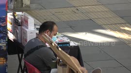 Street vendors sell adult sex toys in Bangkok, Thailand