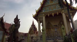 Wat Kunnatriruttharam Buddhist temple in Bangkok,  Thailand