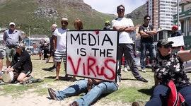 South African anti-vaccers vow to defy government Covid 19 lockdown regulations
